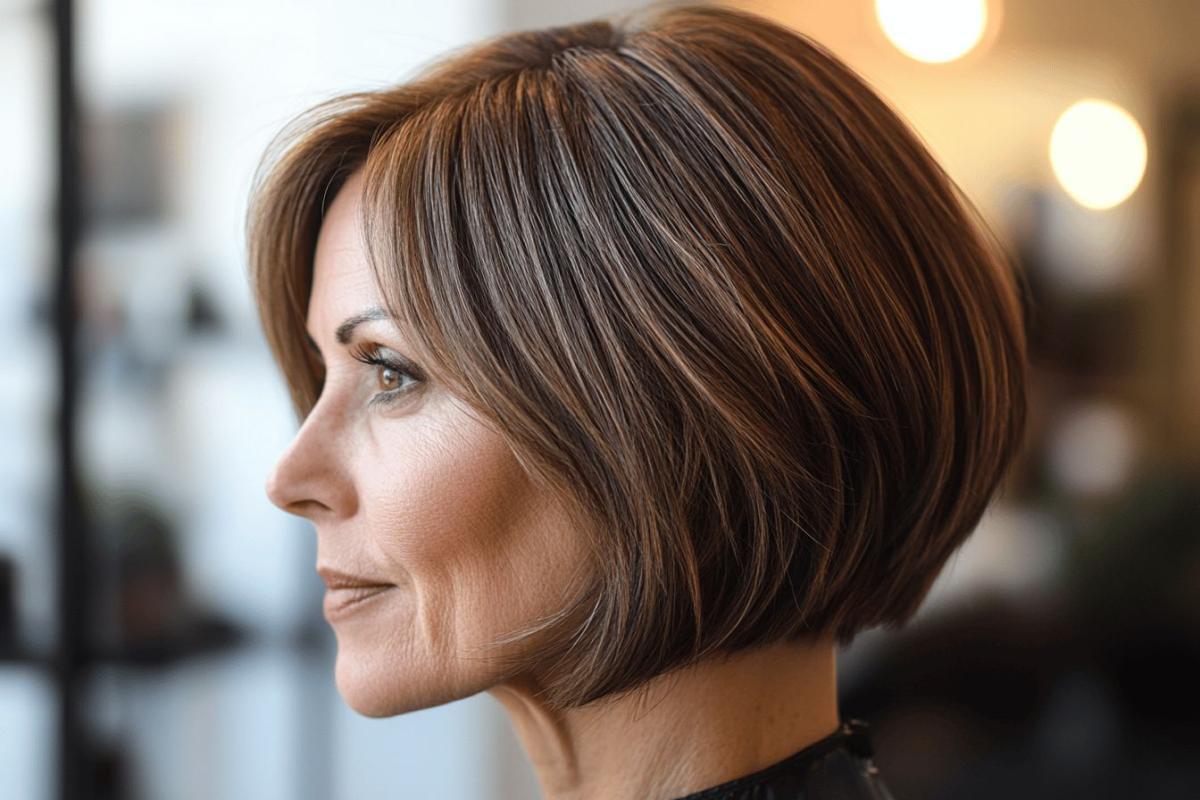 Stepped bob : den perfekta frisyren för kvinnor 40+ oavsett ansiktsform