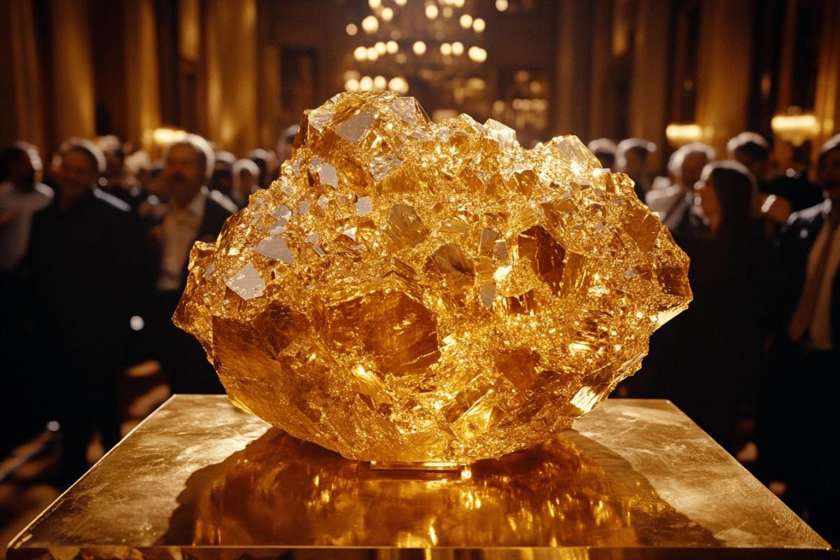 Gigantisk guldklump "Golden Beauty" säljs för miljoner efter 50 år